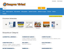 Tablet Screenshot of comprasvirtual.com.ar